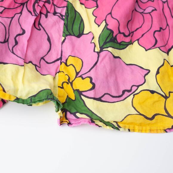 Banjanan Gracia Pink Floral Cotton Dress S - Picture 8 of 10